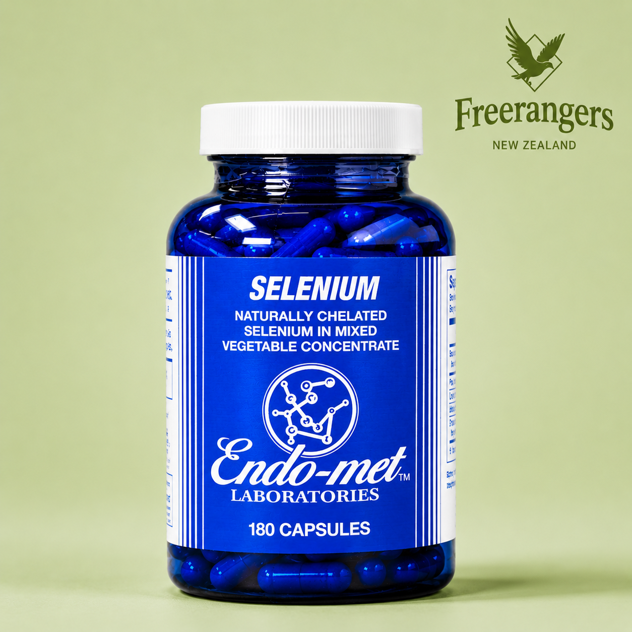 Endo-Met Selenium Antioxidant, Thyroid & Immune Support - 180 Capsules