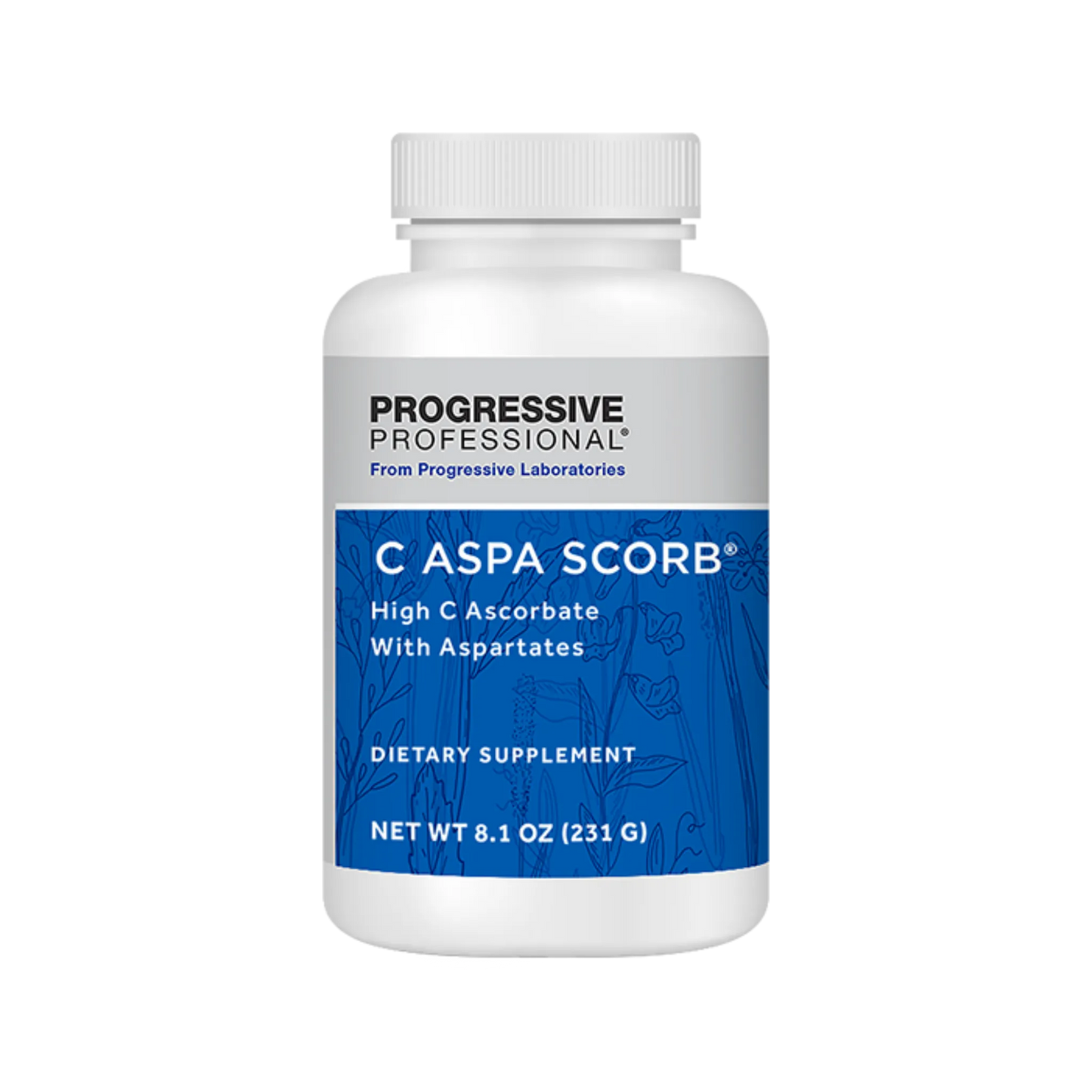 Progressive Professional C ASCORBATE with ASPARTATES - 231g