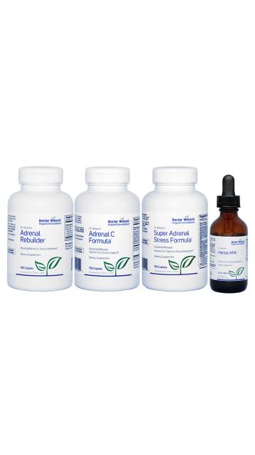 Dr Wilson's Adrenal Fatigue Quartet HPA (Protocol)