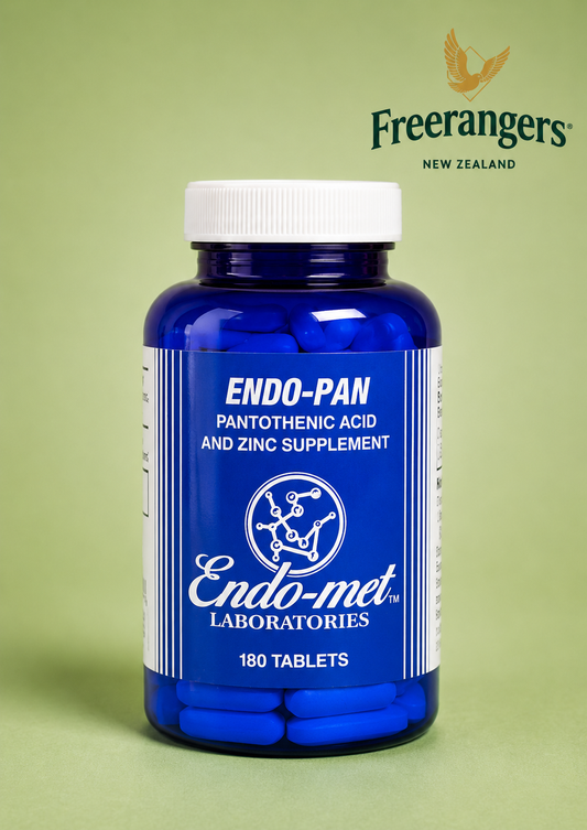 Endo-Met Endo-Pan Pantothenic Acid, Zinc & L-Cysteine Support - 180 Tablets