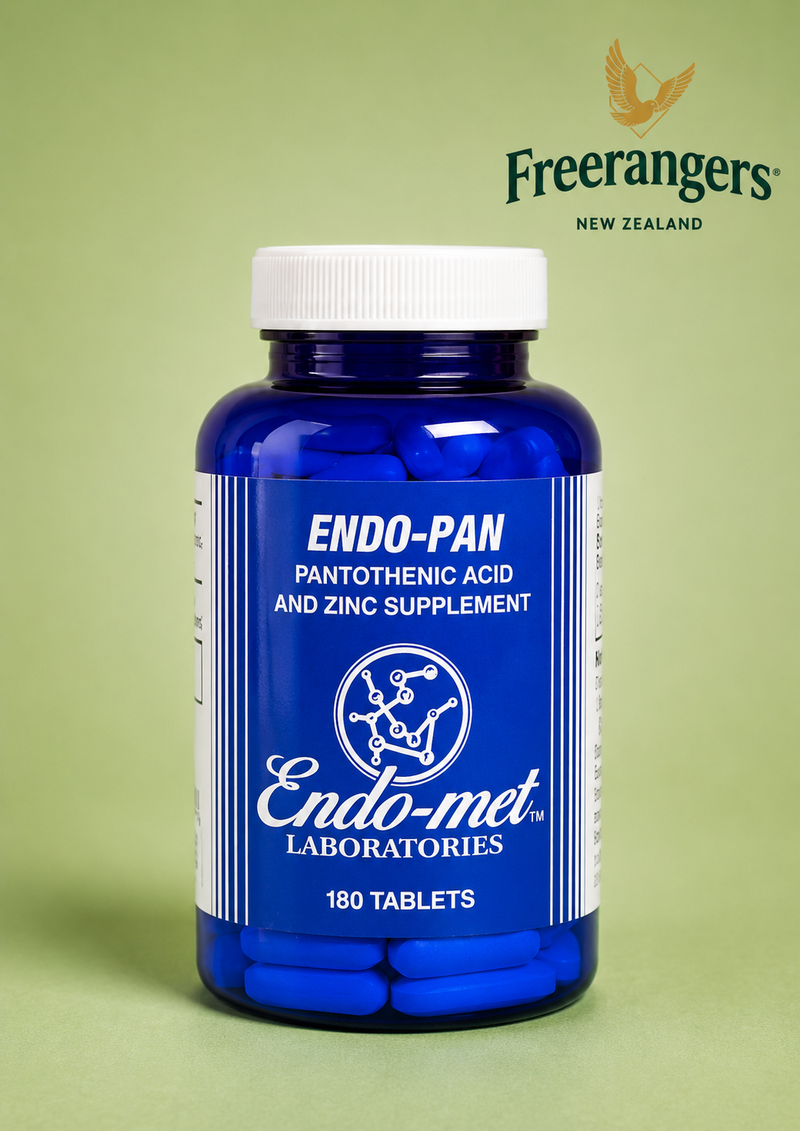 Endo-Met Endo-Pan Pantothenic Acid, Zinc & L-Cysteine Support - 180 Tablets