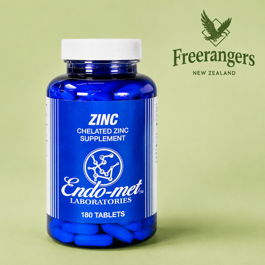 Endo-Met Zinc Immune, Skin & Mineral Support - 180 Tablets
