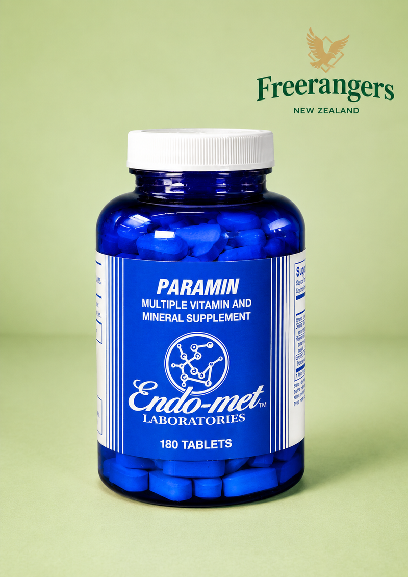 Endo-Met Paramin Calcium, Magnesium & Mineral Support - 180 Tablets