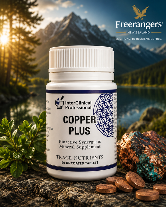 InterClinical Professional Copper Plus Mineral & Antioxidant Support - 90 Tablets