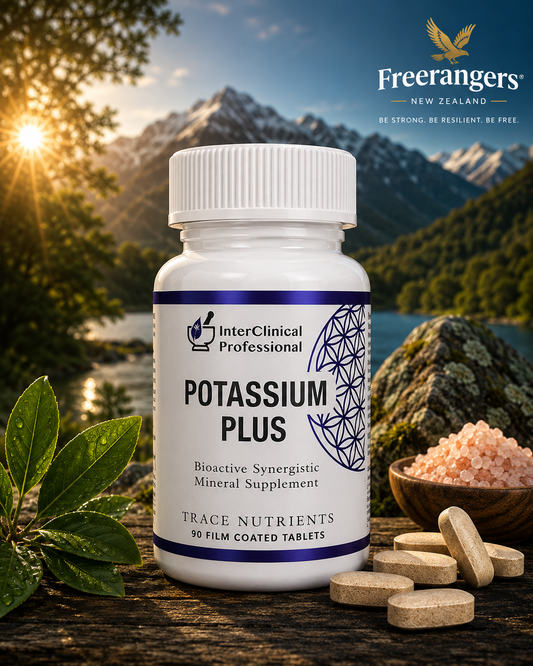 InterClinical Professional Potassium Plus Electrolyte & Muscle Support - 90 Tablets