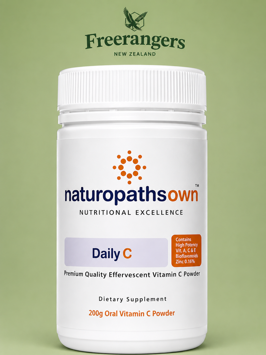 NaturopathsOwn High Dose Daily C Vitamin C & Antioxidant Support Powder - 200g