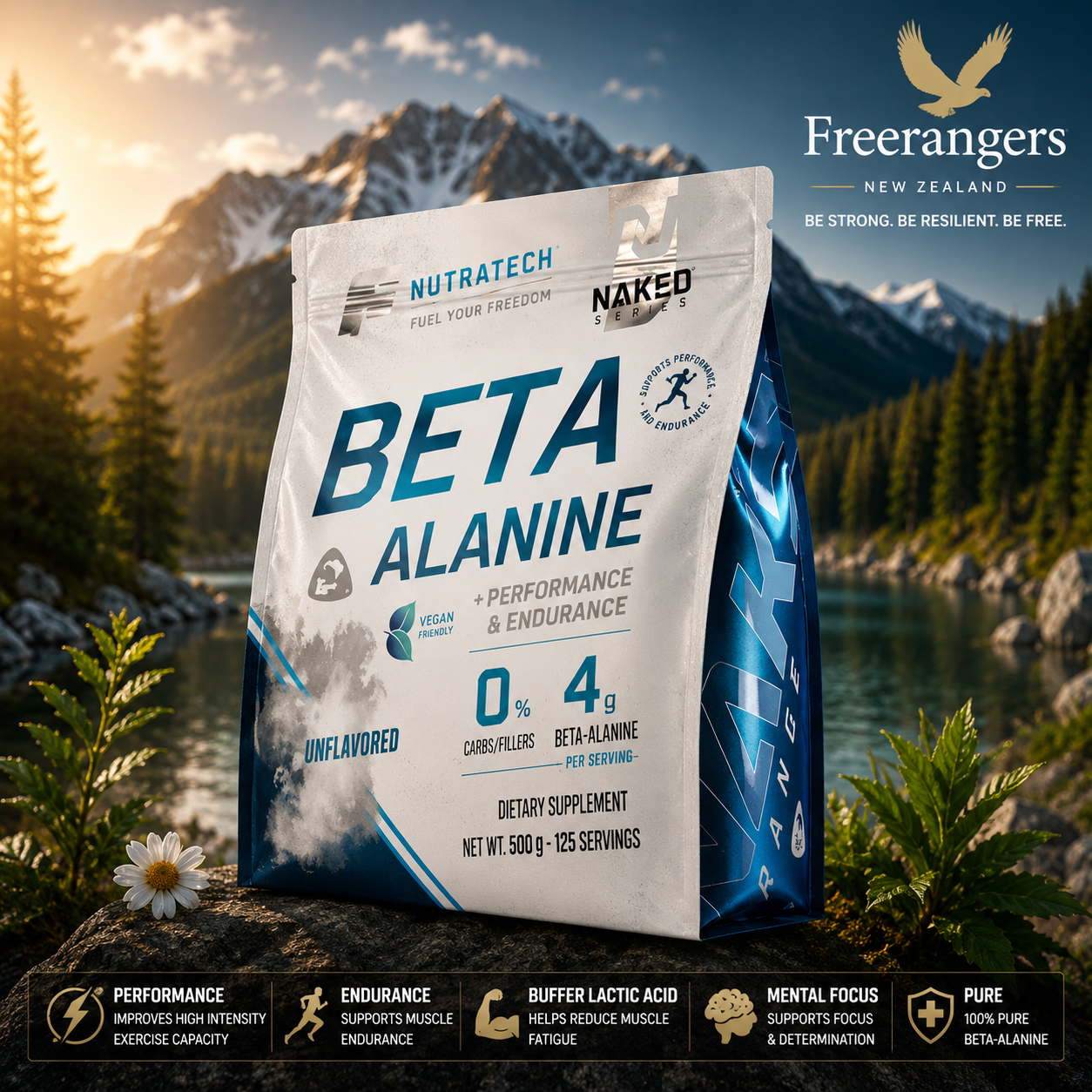 NutraTech Beta Alanine - 500g