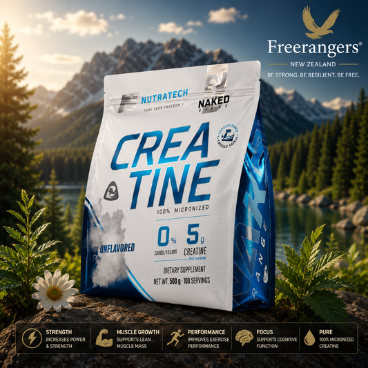 NutraTech Creatine Monohydrate Powder Strength & Performance Support - 500g