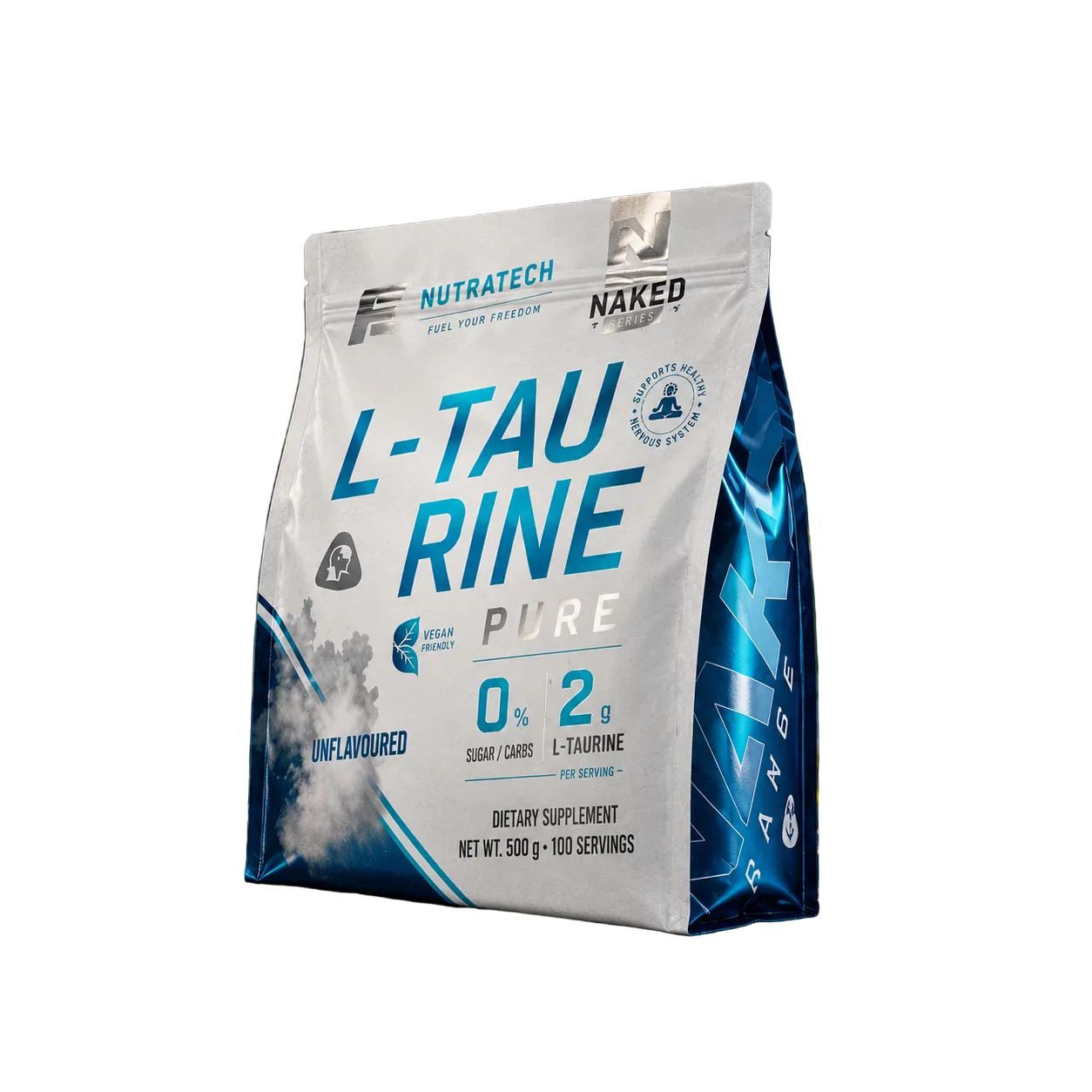 Pure L-Taurine Powder Nervous System & Performance Support - 350g