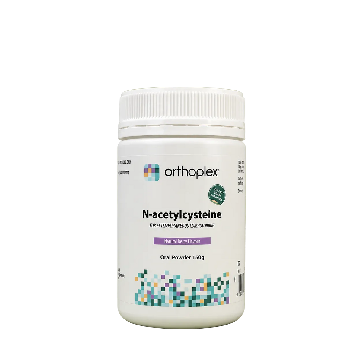 N-Acetyl-Cysteine (NAC) Antioxidant Support - 150g Natural Berry