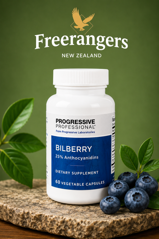 Progressive Professional Bilberry Antioxidant & Eye Health Support - 60 Capsules
