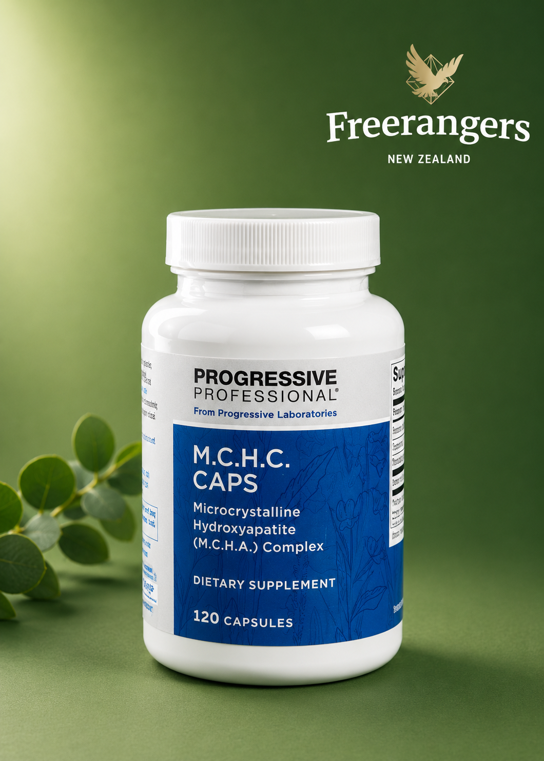 Progressive Professional M.C.H.C. Calcium Bone & Mineral Support - 120 Capsules