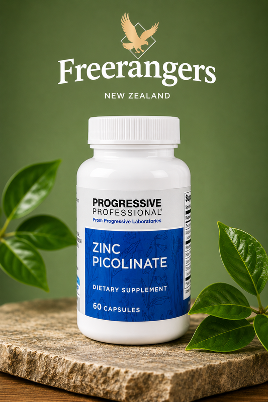 Progressive Professional Zinc Picolinate Skin, Hair, Nails & Immune Support - 60 Capsules