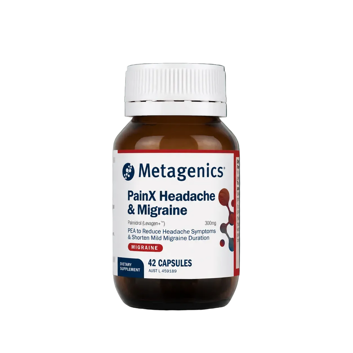 PainX Headache & Migraine 42 Capsules