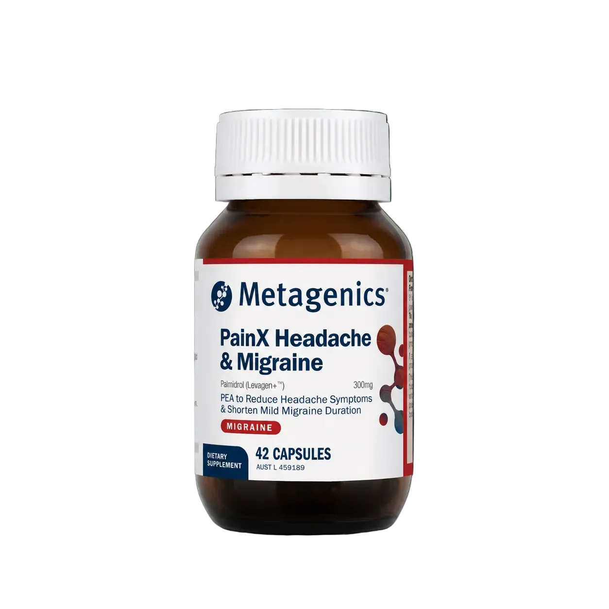 PainX Headache & Migraine 42 Capsules