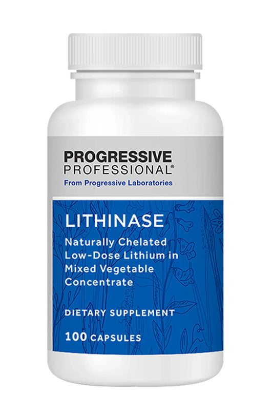 Progressive Professional Lithinase Mood & Mental Function Support - 100 Capsules