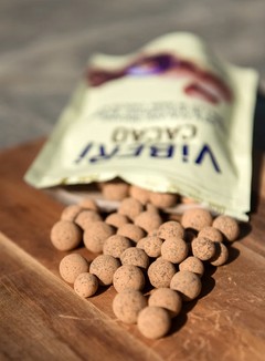 CACAO 70% Organic Dark Chocolate Rolled Blackcurrants 90gm