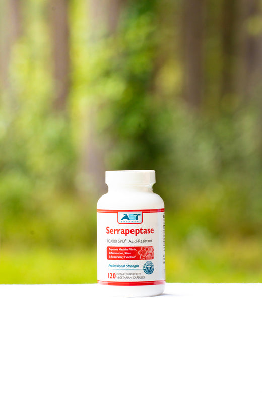 Serrapeptase Systemic Enzyme & Circulation Support - 120 Capsules