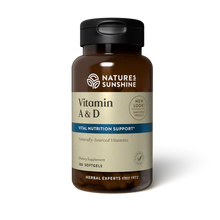 Vitamins A & D Immune, Bone & Eye Support - 100 Softgels