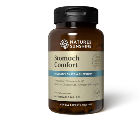 Nature’s Sunshine Stomach Comfort Digestive & Gastric Support - 180 Capsules