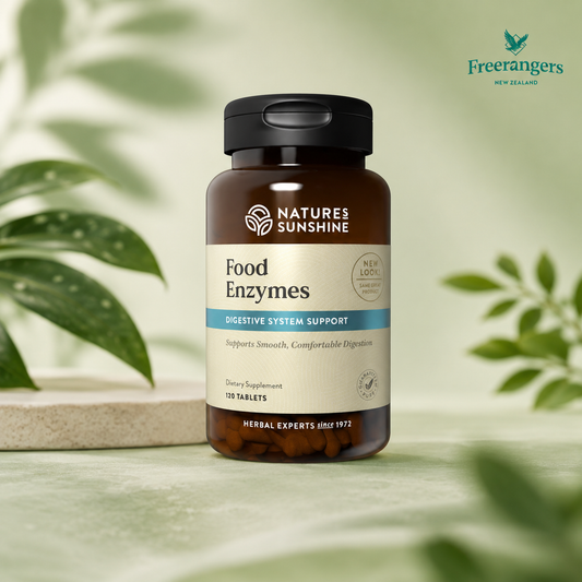Nature’s Sunshine Food Enzymes Digestive Enzyme Support - 120 Tablets