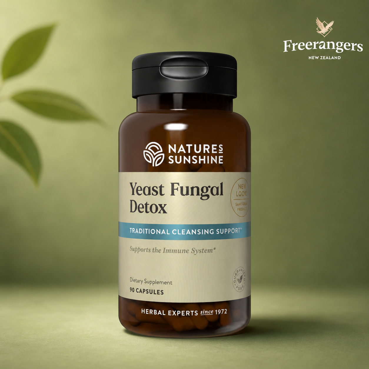 Nature’s Sunshine Yeast/Fungal Detox Digestive & Microbial Balance Support - 90 Capsules